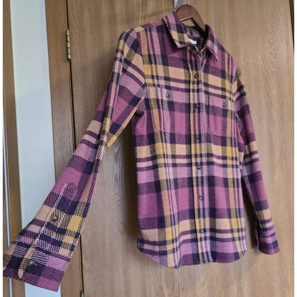 Faherty Legend Sweater Shirt Lolita Plaid - Picture 4 of 11